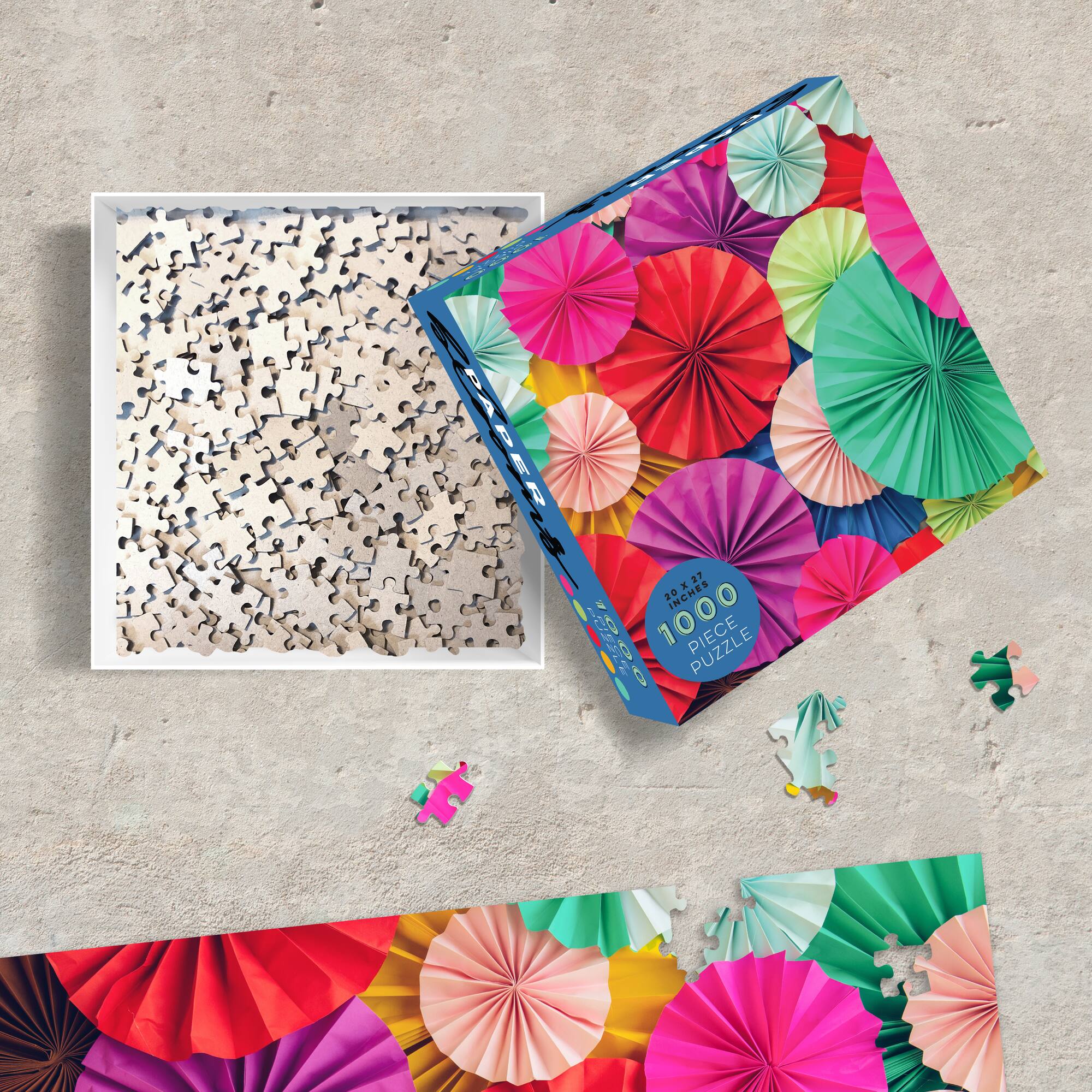 TF Publishing Paper Blooms 1,000 Piece Jigsaw Puzzle